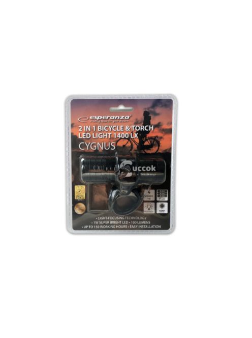 Esperanza Cygnus Kerékpár lámpa 2in1