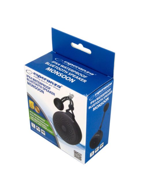 Esperanza Monsoon vízálló bluetooth hangszóró
