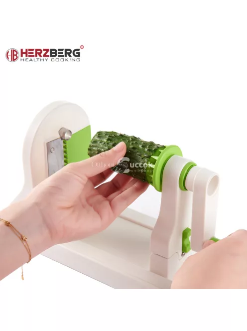 Herzberg Zöldség spirálozó készlet