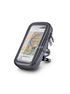   Vízálló kerékpáros, motoros telefon és GPS tartó- XL-es méret
