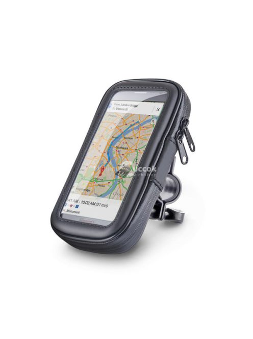 Vízálló kerékpáros, motoros telefon és GPS tartó- XL-es méret
