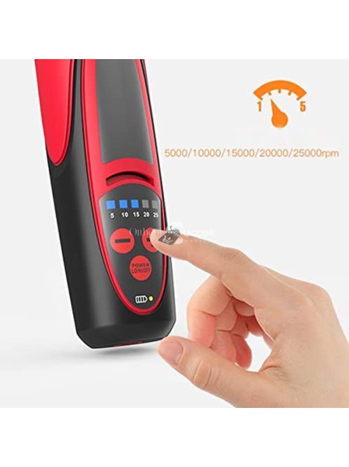 Akkumulátoros kézi csiszológép- Meterk