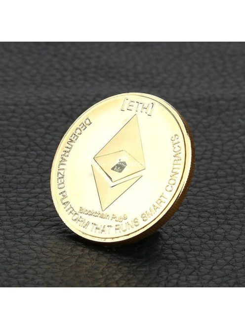 Etherium dekorációs érme