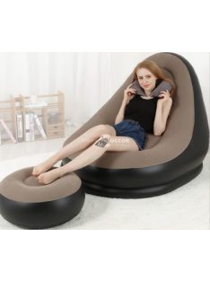 Felfújhatós fotel lábtartóval