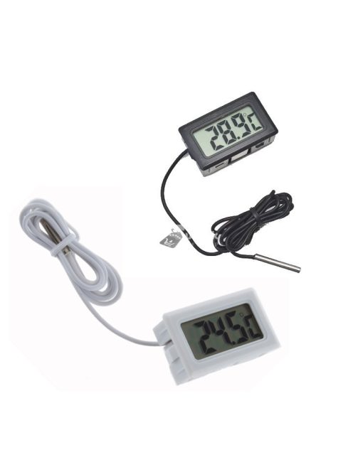 Digitális hőmérő nagy kijelzővel