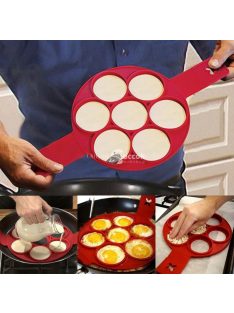 Szilikon palacsinta-, és tojássütő forma