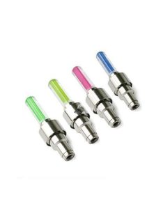 2 db szelepsapkára szerelhető LED kerékvilágítás