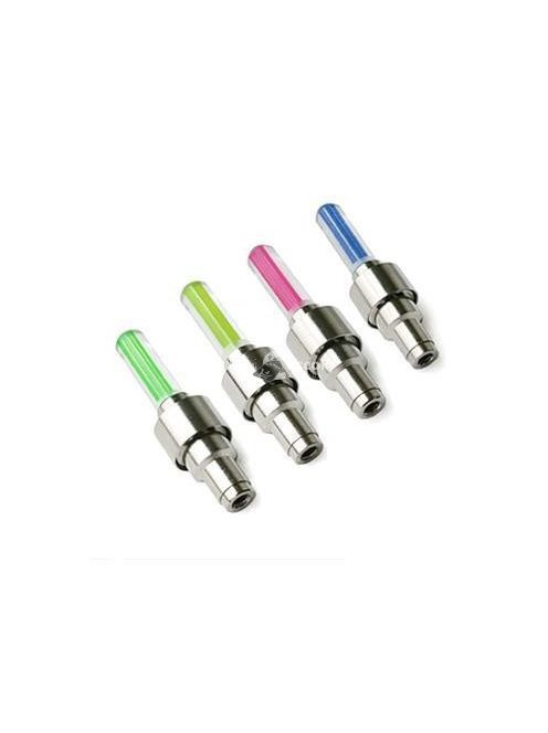 2 db szelepsapkára szerelhető LED kerékvilágítás