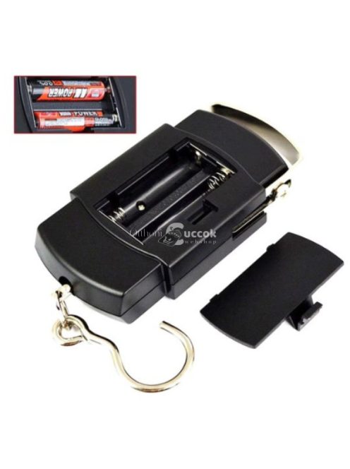 Hordozható akasztós digitális mérleg 50 kg-ig