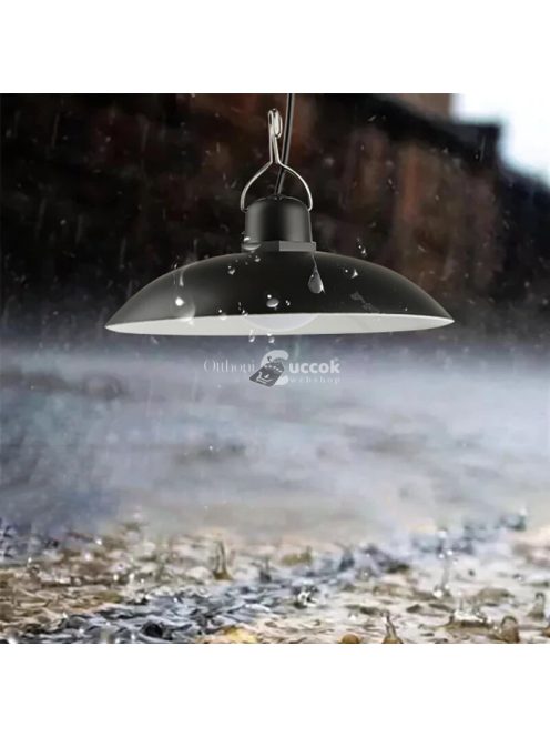 2 darab retro függeszthető napelemes LED lámpa távirányítóval és szolár panellel