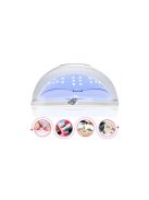 Digitális UV LED 2 az 1-ben műkörmös lámpa 168 W