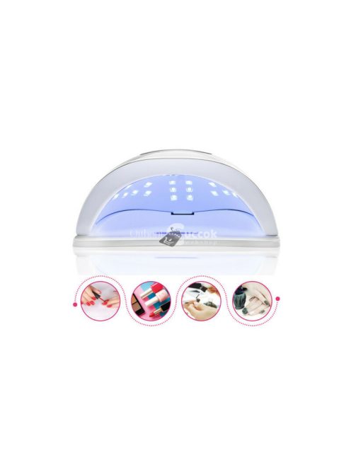 Digitális UV LED 2 az 1-ben műkörmös lámpa 168 W