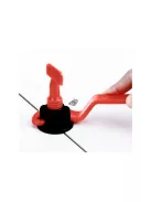 152 darabos burkolat/csempeszintező készlet – 100 db klipsszel, 2 db kulccsal, 50 db csillaggal 