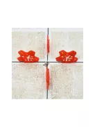 152 darabos burkolat/csempeszintező készlet – 100 db klipsszel, 2 db kulccsal, 50 db csillaggal 