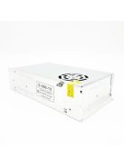 Fémházas 12V 20A DC 360W-os tápegység LED szalaghoz
