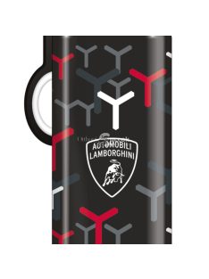   Ars Una Lamborghini biztonsági záras BPA-mentes prémium kulacs fekete színben (475 ml)
