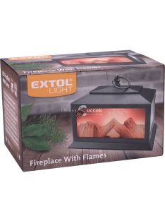 Extol Light Láng hatású dekorációs elem