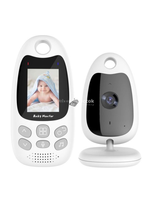 VB610 HD Digitális vezeték nélküli WiFi-s hordozható bébiőr, baby monitor