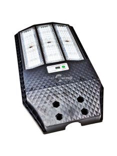   Extra fényerejű LED szolár utcai lámpa konzollal, távirányítóval, mozgásérzékelővel, 600W
