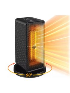   Asztali hősugárzó, ventilátor, oszcilláló funkcióval, 1200w