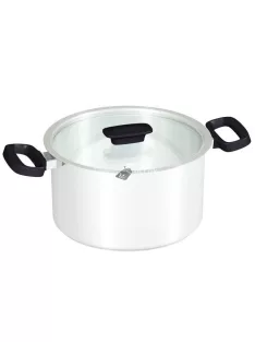   Zanussi rozsdamentes edény üveg fedővel 24 cm AOSTA ZCA41412AF
