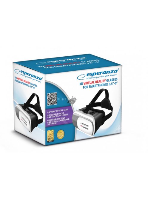 Esperanza Virtual Reality 3D szemüveg okostelefonhoz 