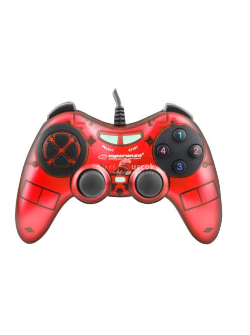 Esperanza Játékvezérlő PC USB Fighter