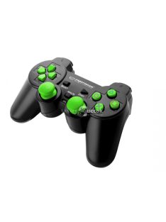   Esperanza Játékvezérlő PS2/PS3/PC USB Corsair Fekete/Zöld