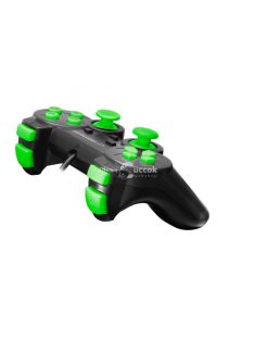 Esperanza Játékvezérlő PS3/PC Trooper Fekete/Zöld 