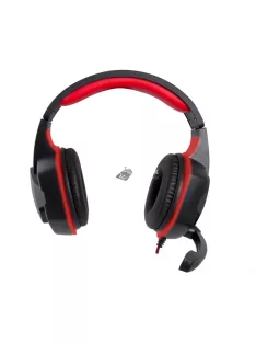 Esperanza Gaming fejhallgató mikrofonnal fekete/piros