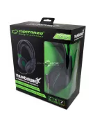 Esperanza Gaming fejhallgató mikrofonnal