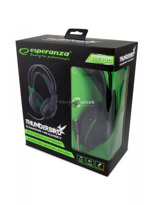 Esperanza Gaming fejhallgató mikrofonnal