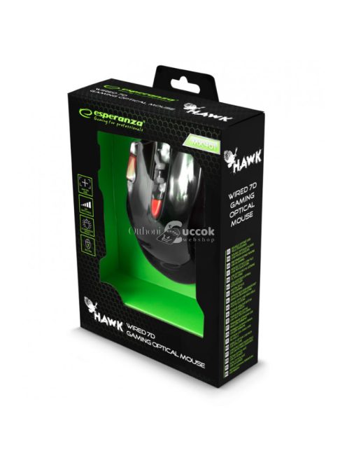 Esperanza USB vezetékes Gaming egér