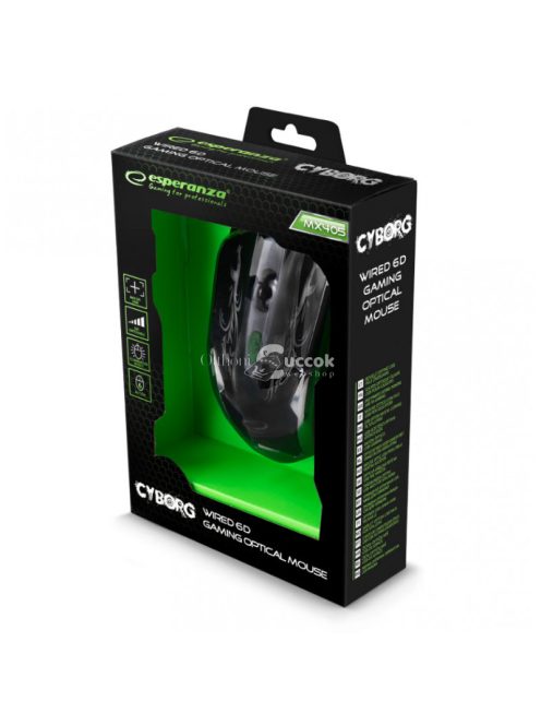 Esperanza vezetékes USB Gaming egér Cyborg 