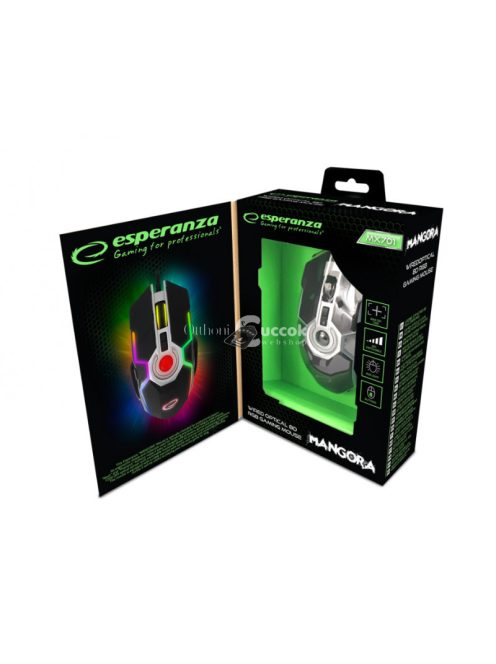 Esperanza vezetékes Gaming USB egér LED Mangora 