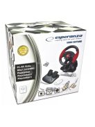 Esperanza Gaming kormánykerék pedálokkal PC/PSX/PS2/PS3 