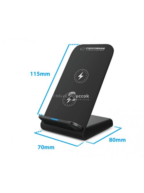 Esperanza telefonállvány vezeték nélküli töltővel 
