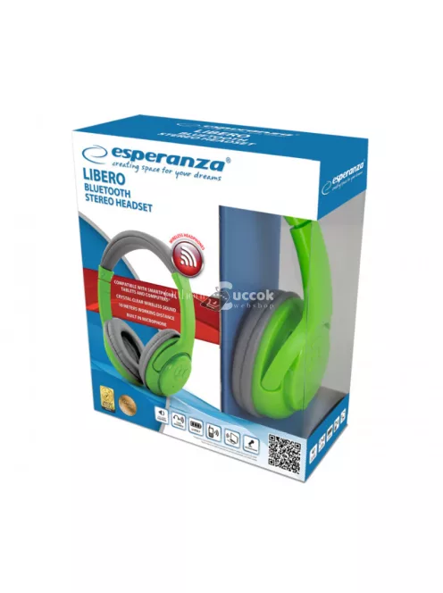 Esperanza Bluetooth fejhallgató