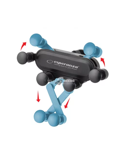 Esperanza Force szellőzőrácsra helyezhető okostelefon tartó