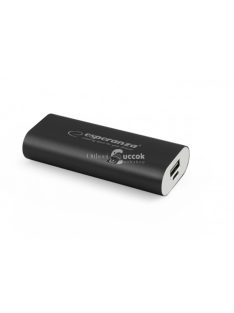 Esperanza Power Bank 4400MAH fekete 