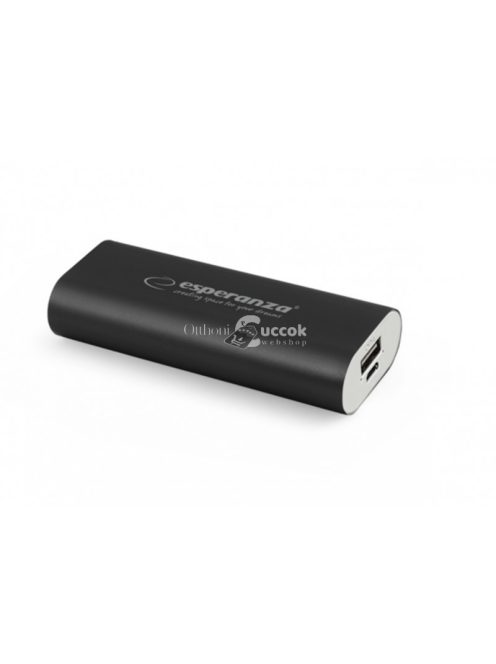 Esperanza Power Bank 4400MAH fekete 