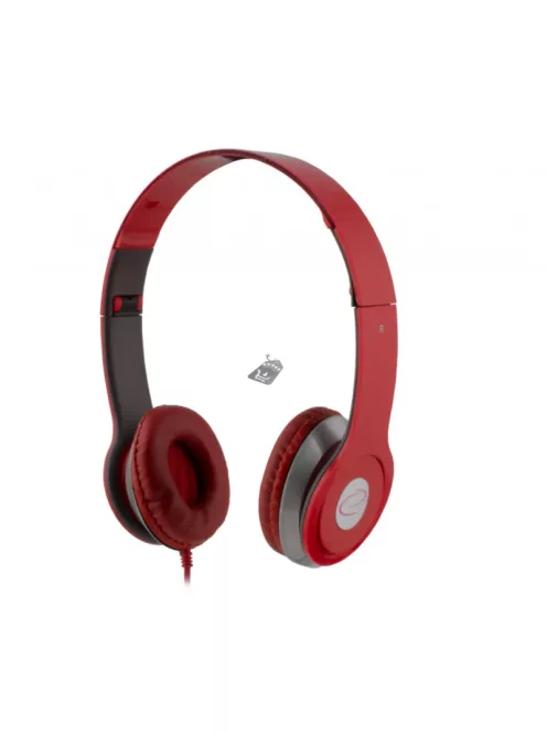 Esperanza Techno sztereó fejhallgató piros