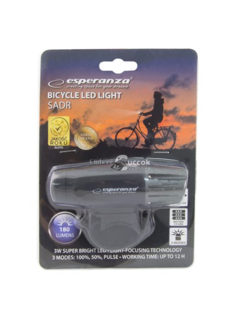 Esperanza Sadr kerékpár első LED világítás