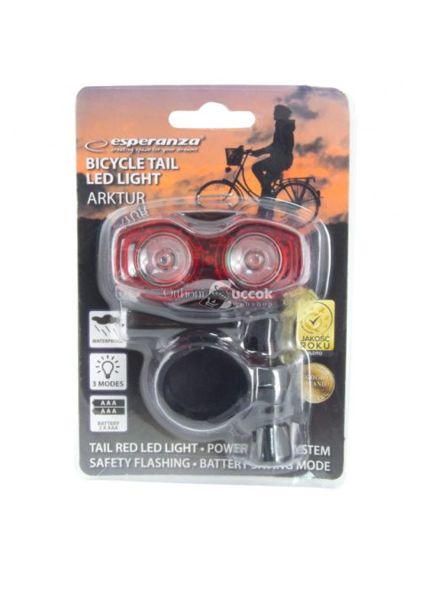 Esperanza Arktur kerékpár hátsó LED világítás