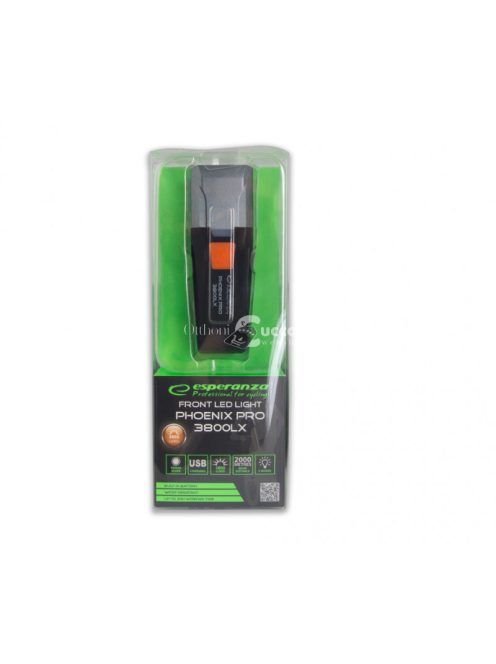 Esperanza Phoenix professzionális kerékpár első LED lámpa 