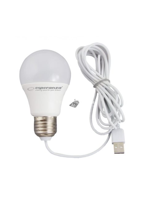 Esperanza LED villanykörte 5W USB 