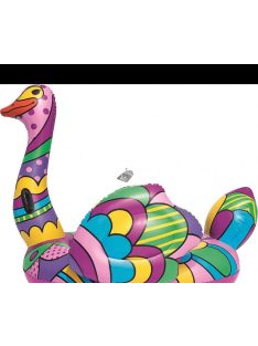 BESTWAY Pop Ostrich színes úszó sziget strucc