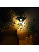 25 LED-es ananász formájú napelemes kültéri dekorációs lámpa