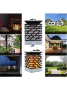 75 LED-es tűzhatású kerti lámpa (napelemes)