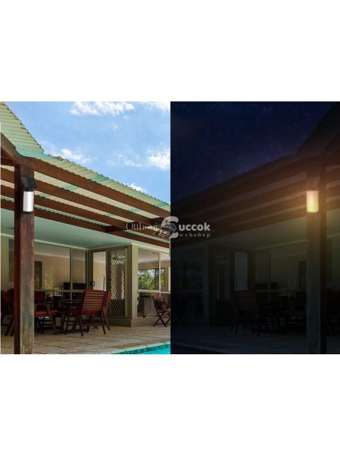 Vezeték nélküli napelemes 100 LED-es kerti lámpa